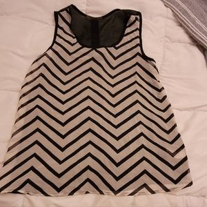 3/$25 Suzy Shier sleeveless sheer blouse, junior size M